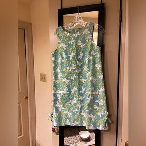 Lilly Pulitzer Floral Dress - Blue and Green